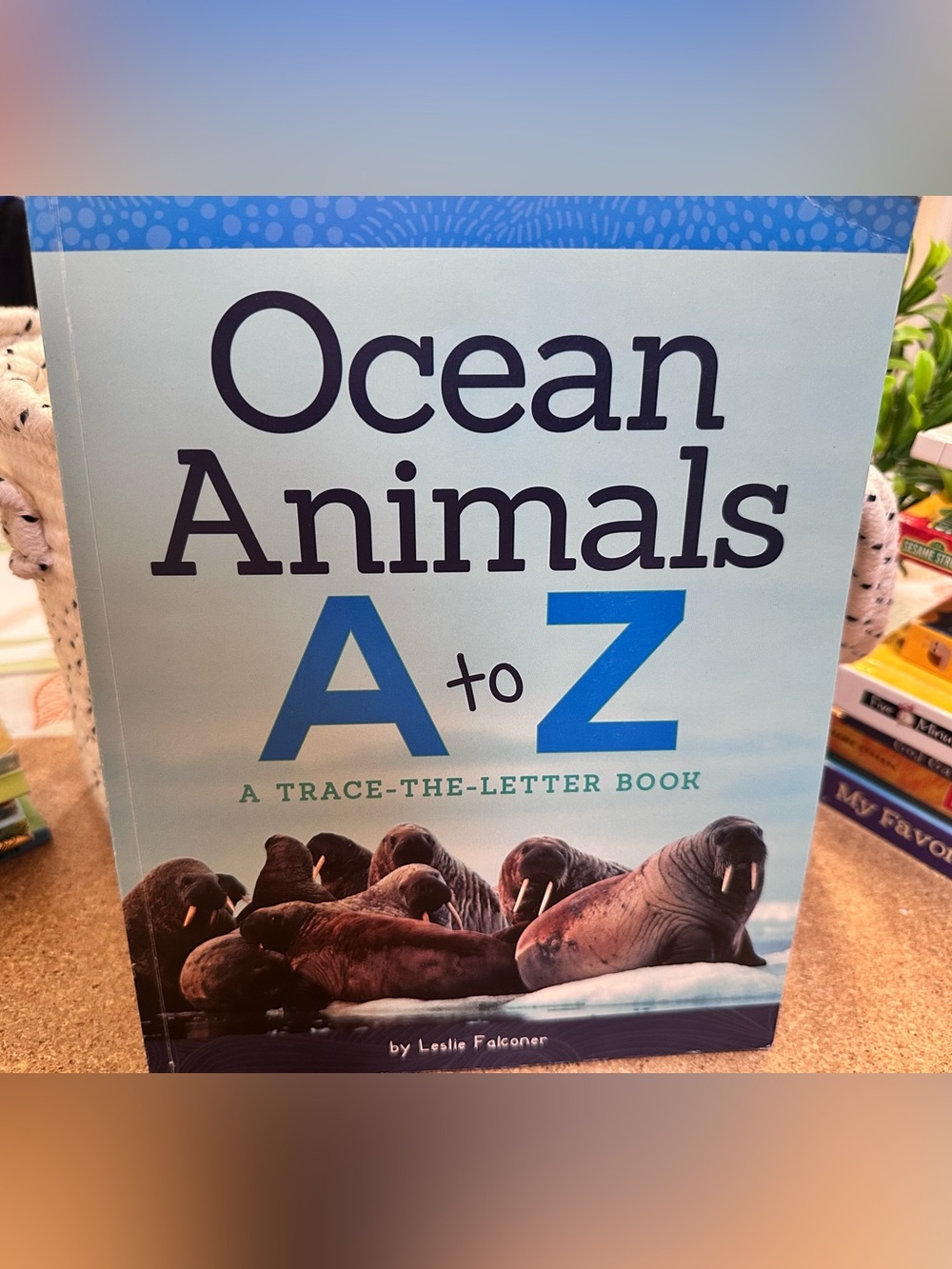 $3 CLOSET CLEAN OUT - Ocean Animals A to Z Trace-The-Letter Book